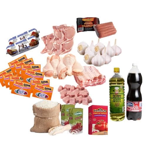 Productos del Combo La Jaba Gorda