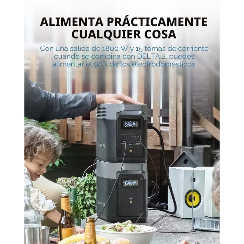 Etiqueta técnica con especificaciones LiFePO4 1024Wh