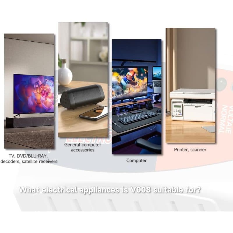 Vista lateral con especificaciones 15A 1800W 140J