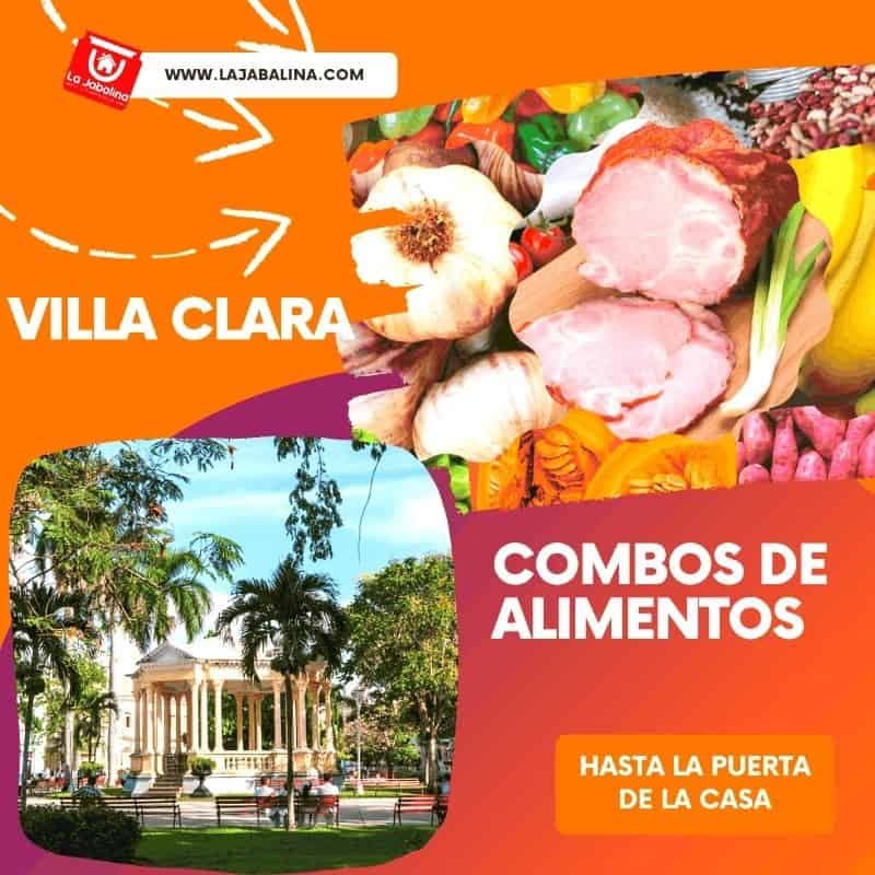 envio de combos de alimentos y aseo a villa clara