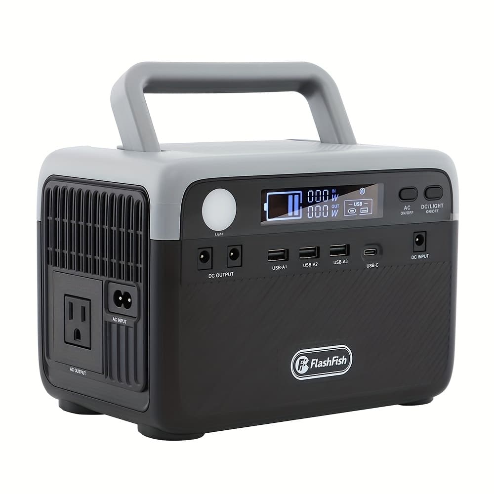 Estación de Energía Portátil Flashfish 230Wh LiFePO4 300W – Ideal para Apagones, Camping y Emergencias en Cuba