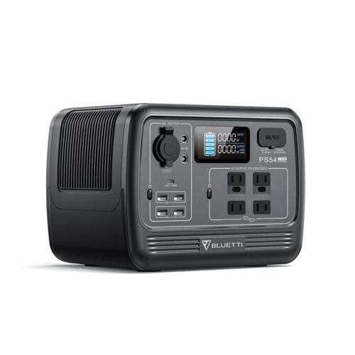 Generador Solar Portátil BLUETTI PS54 – 537Wh, 700W de Salida, Ideal para Camping y Apagones en Cuba - La Jabalina - Rápida y Segura.