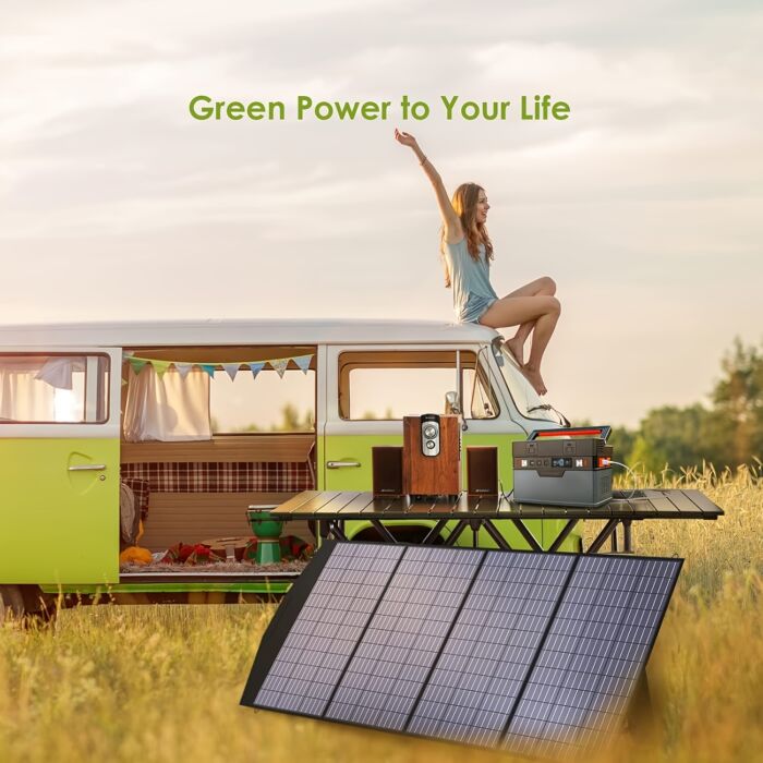 Panel Solar ALLPOWERS 200W 36V SP033 Plegable – Cargador Solar Portátil para Apagones, Camping, RV y Emergencias en Cuba - Imagen 5