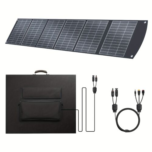 Panel Solar Ecosonique 400W Plegable – Cargador Solar Ultra Portátil para Apagones, Camping, RV y Aventuras Off-Grid en Cuba - La Jabalina - Rápida y Segura.