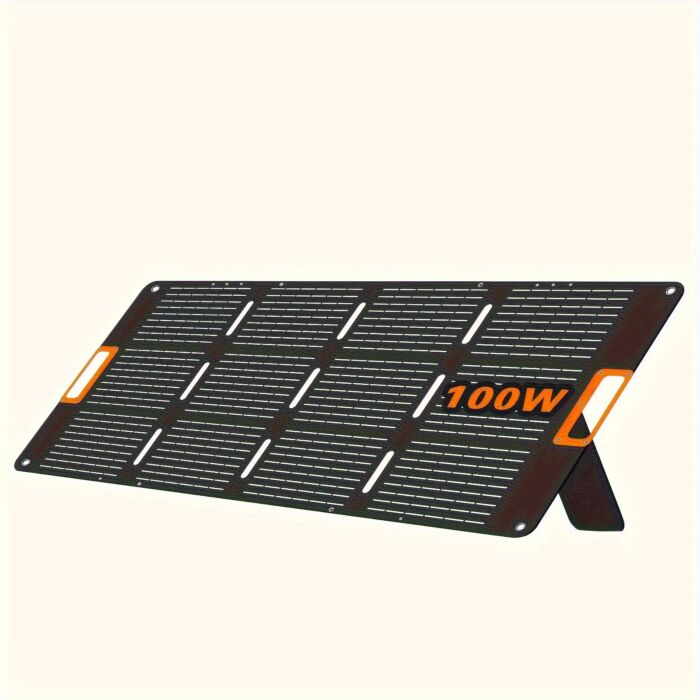 Panel Solar Plegable 100W / 200W – 23% Eficiencia, Ultraligero, Cargador Solar para Camping, Apagones, Barcos y RV - Imagen 3