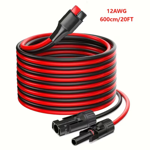 cable mc4 a xt60 12awg para ecoflow delta y panel solar en cuba